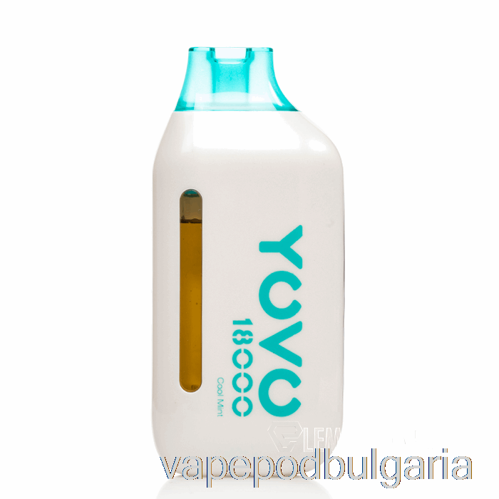 Vape 10000 Дръпки Yovo Ultra 18000 Disposable Cool Mint